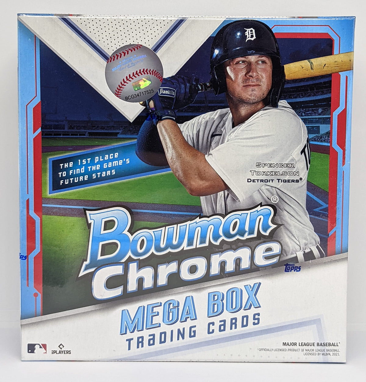 Bowman Chrome MLB Baseball Mega Box X31957