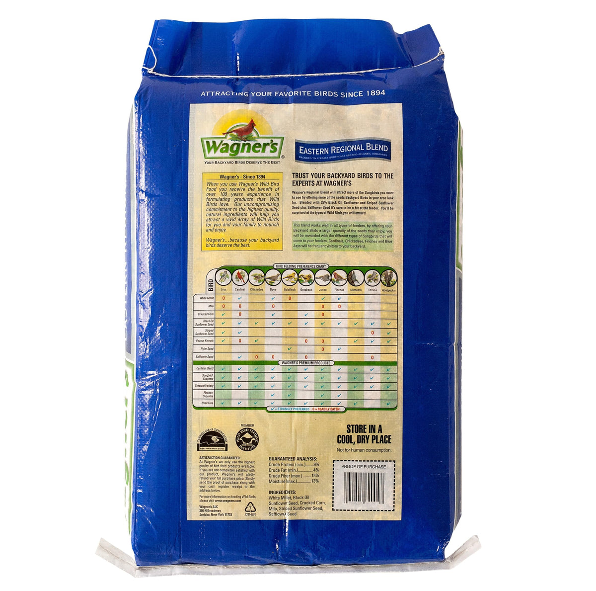 Wild Bird Food 20-Pound Bag E2746