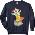 Colourful Clown Sweatshirt M6017